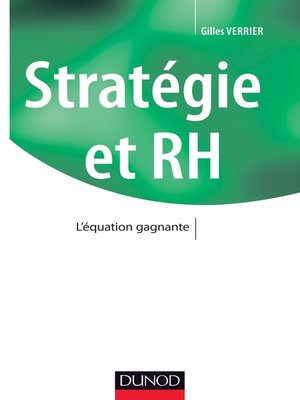 cover image of Stratégie et RH -